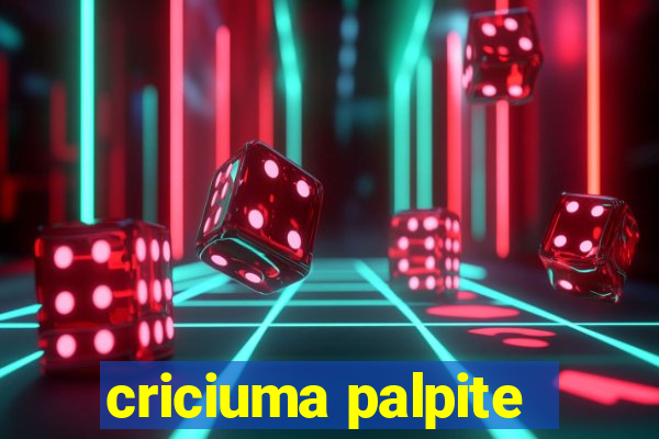 criciuma palpite