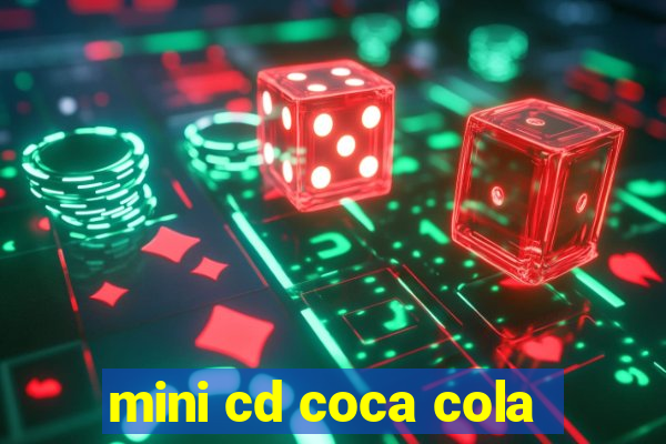 mini cd coca cola