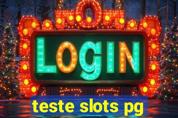 teste slots pg