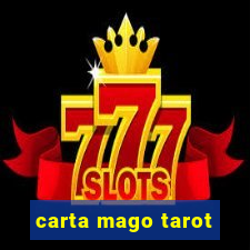 carta mago tarot