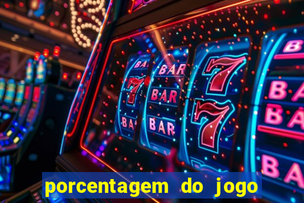 porcentagem do jogo fortune tiger