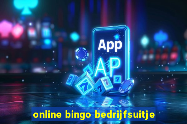 online bingo bedrijfsuitje