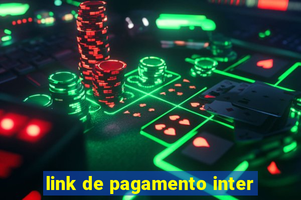 link de pagamento inter