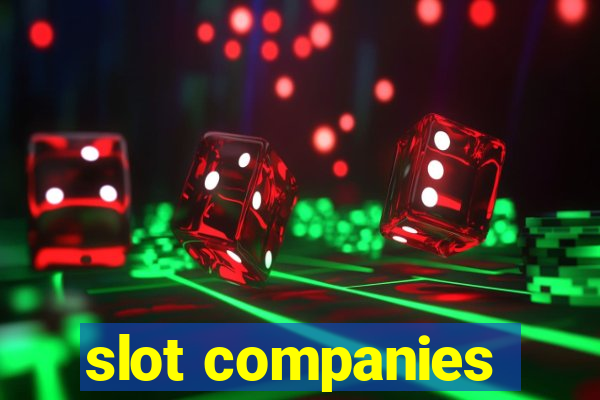 slot companies