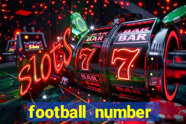 football number necklaces gold