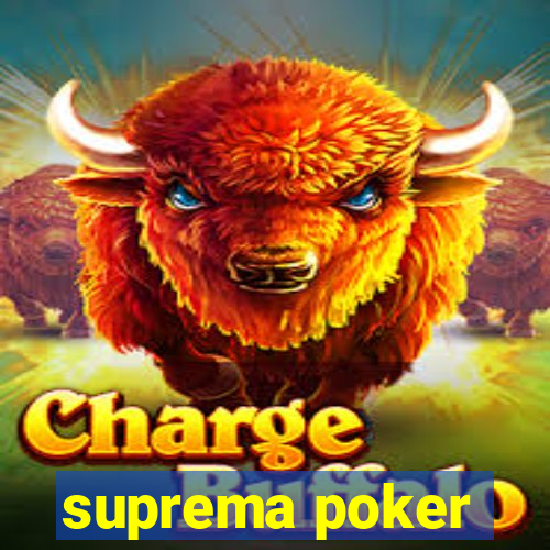 suprema poker