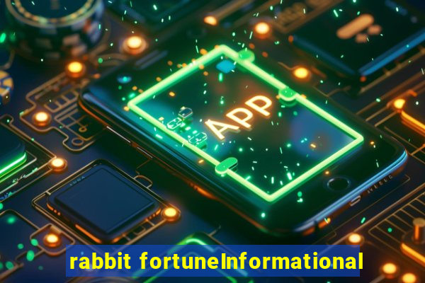 rabbit fortuneInformational