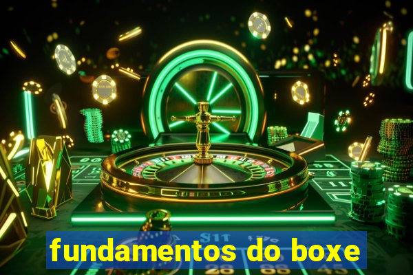 fundamentos do boxe