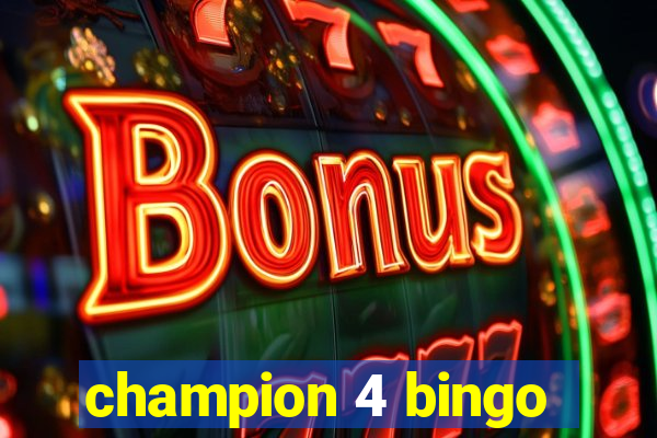 champion 4 bingo