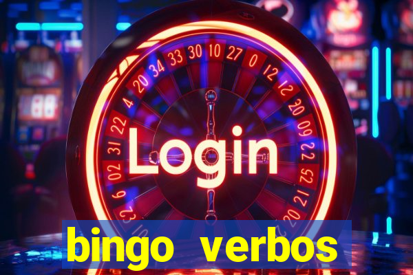 bingo verbos irregulares ingles