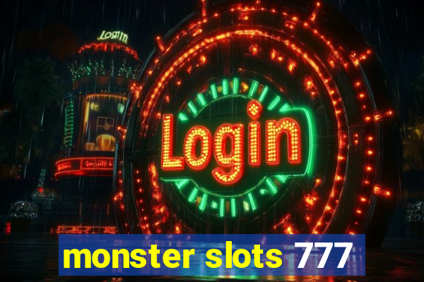 monster slots 777