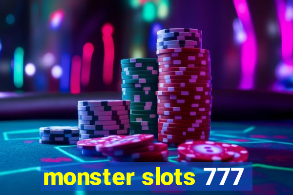 monster slots 777