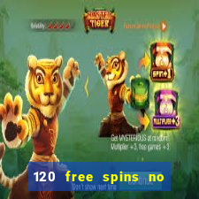 120 free spins no deposit casino usa players welcome