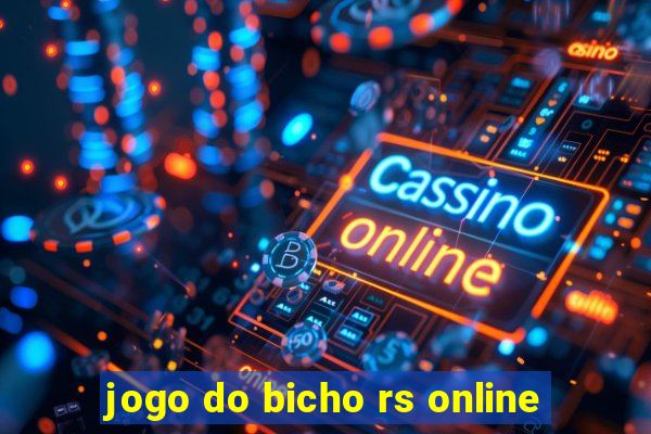 jogo do bicho rs online