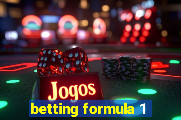 betting formula 1