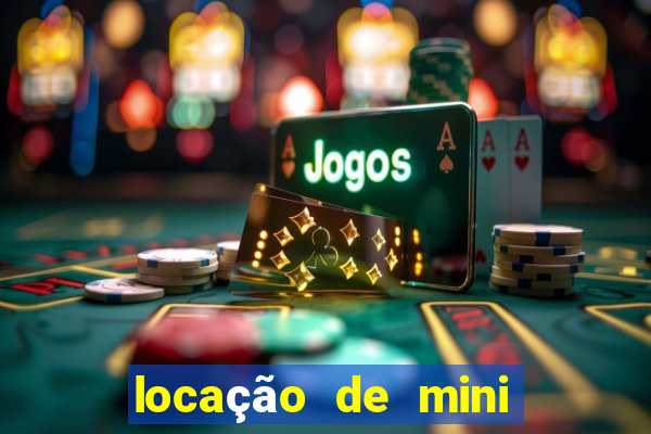 locação de mini escavadeira joinville