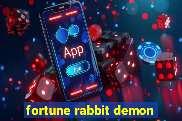 fortune rabbit demon