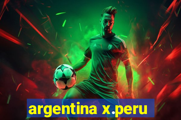 argentina x.peru