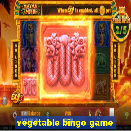 vegetable bingo game