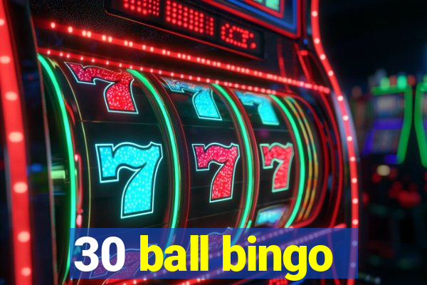 30 ball bingo