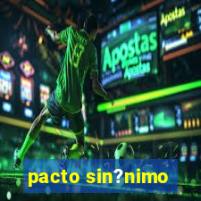 pacto sin?nimo