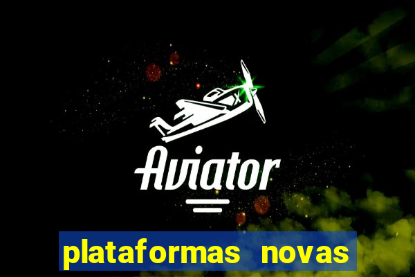 plataformas novas com bonus de cadastro