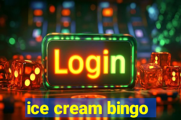 ice cream bingo