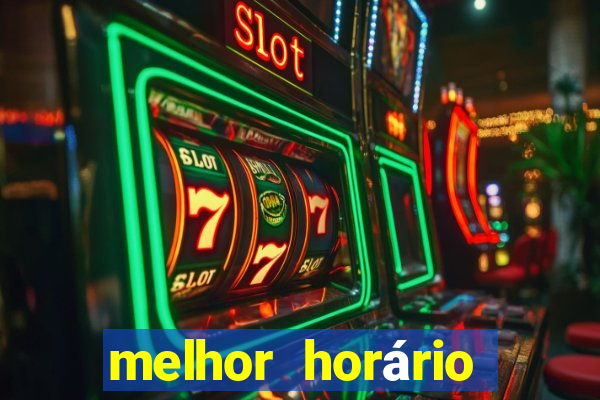 melhor horário para jogar fortune tiger hoje