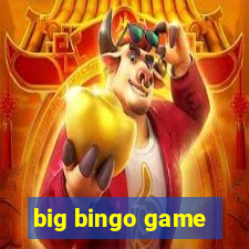 big bingo game