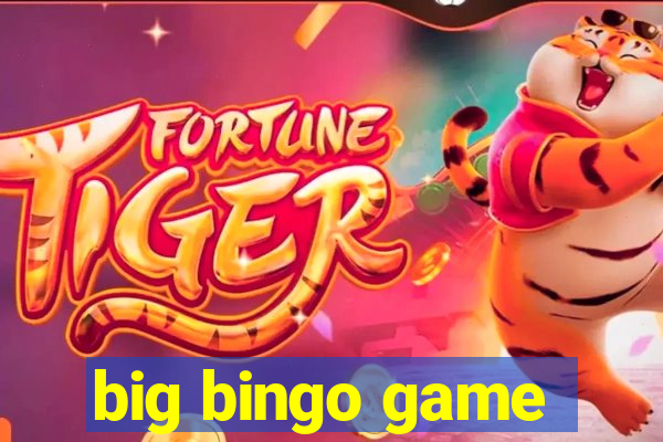 big bingo game