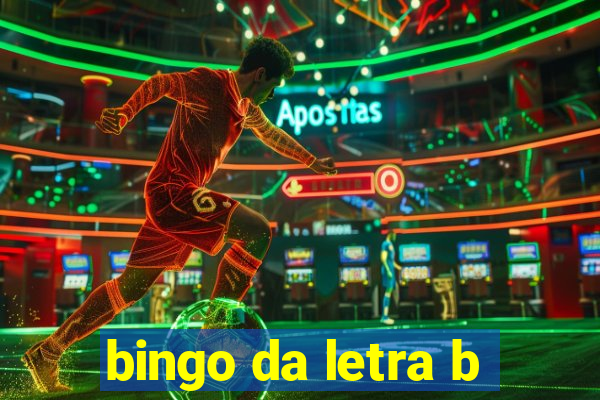 bingo da letra b