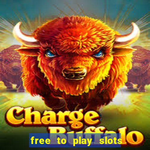 free to play slots online no download