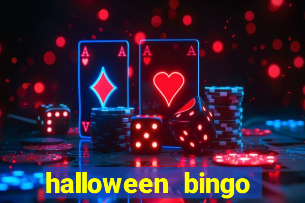 halloween bingo card maker