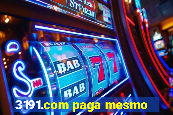 3191.com paga mesmo