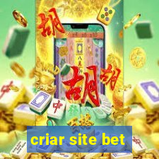 criar site bet