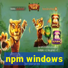 npm windows