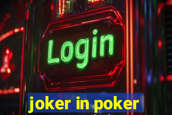 joker in poker