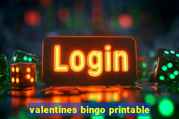 valentines bingo printable