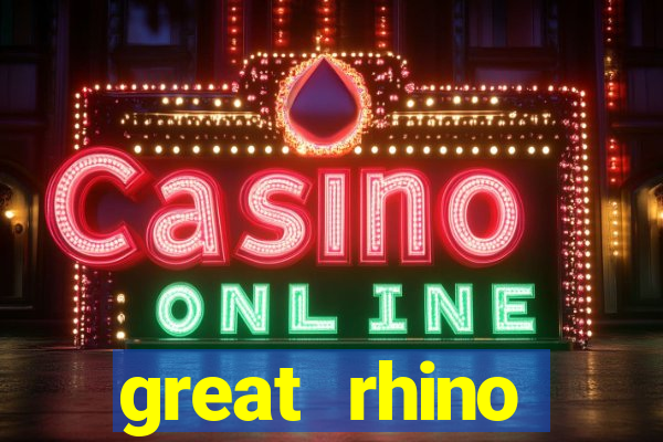 great rhino megaways slot