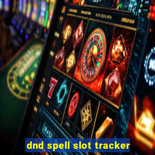 dnd spell slot tracker