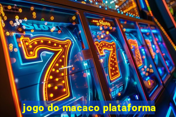 jogo do macaco plataforma