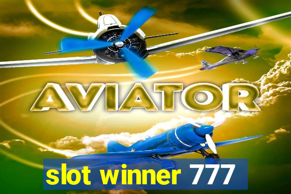 slot winner 777