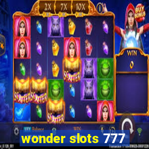 wonder slots 777