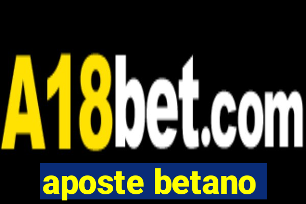 aposte betano