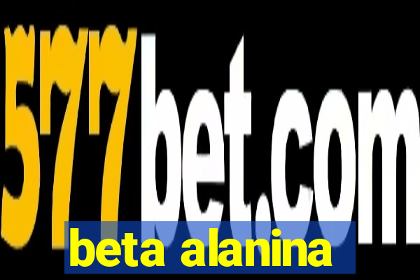 beta alanina