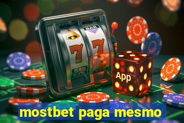 mostbet paga mesmo